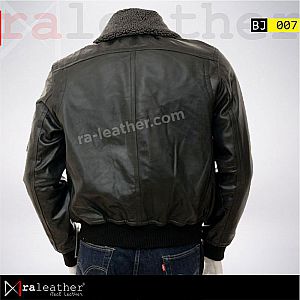 Jaket Kulit Bomber BJ007