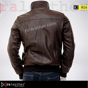 Jaket Kulit Bomber BJ016