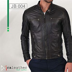 Jaket Kulit Bomber Biker JB004