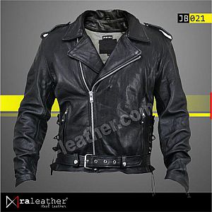 Jaket Kulit Biker JB021