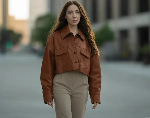 Jaket Kulit Wanita Tren Fashion 2025: Minimalis, Berkelanjutan, dan Penuh Gaya